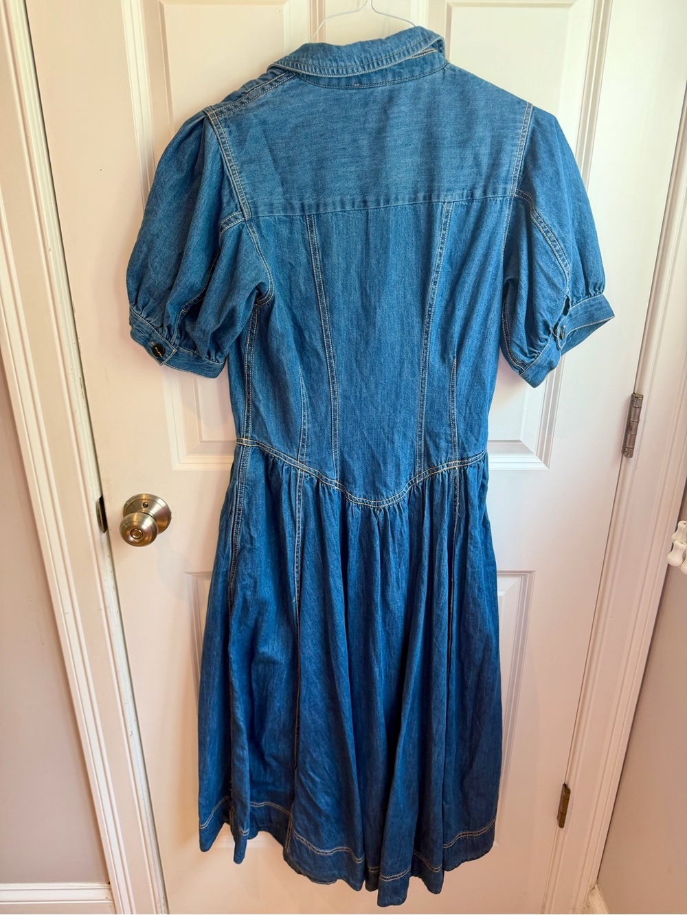 NWT Pilcro Denim Midi Dress - Picture 5 of 8